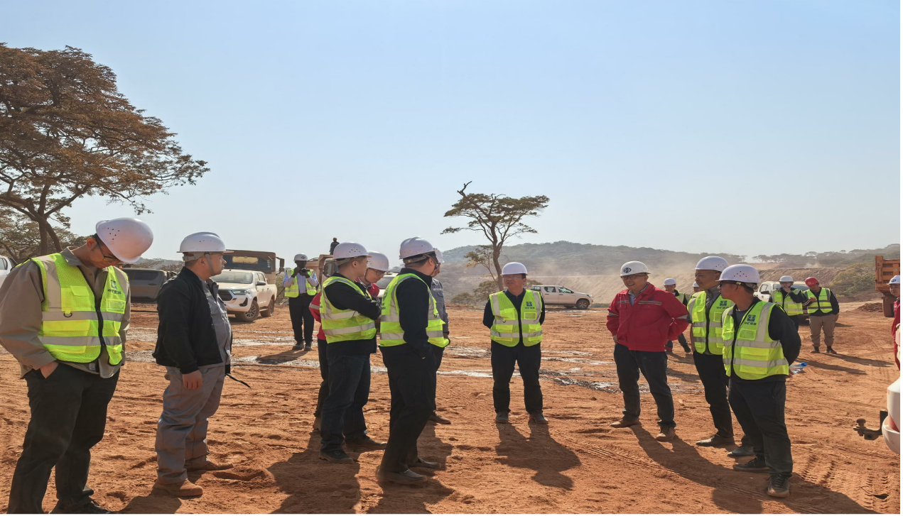 中礦資源集團(tuán)董事長王平衛(wèi)赴贊比亞 考察督導(dǎo)Kitumba銅礦項(xiàng)目建設(shè)